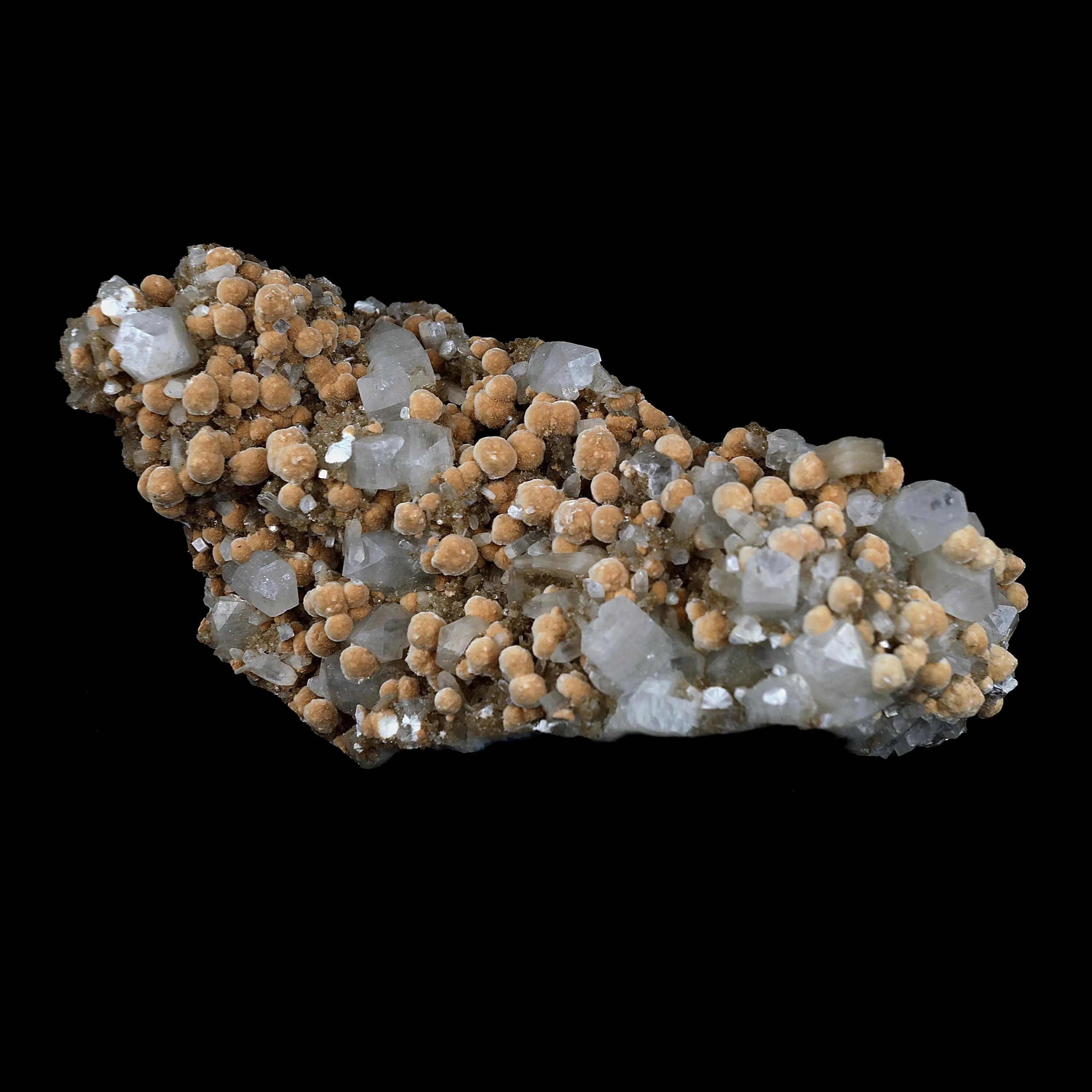 Apophyllite with Okenite Balls Natural Mineral Specimen - image 5