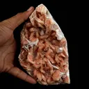 Apophyllite with Red Stilbite, Scolecite Natural Mineral Specimen - image 4
