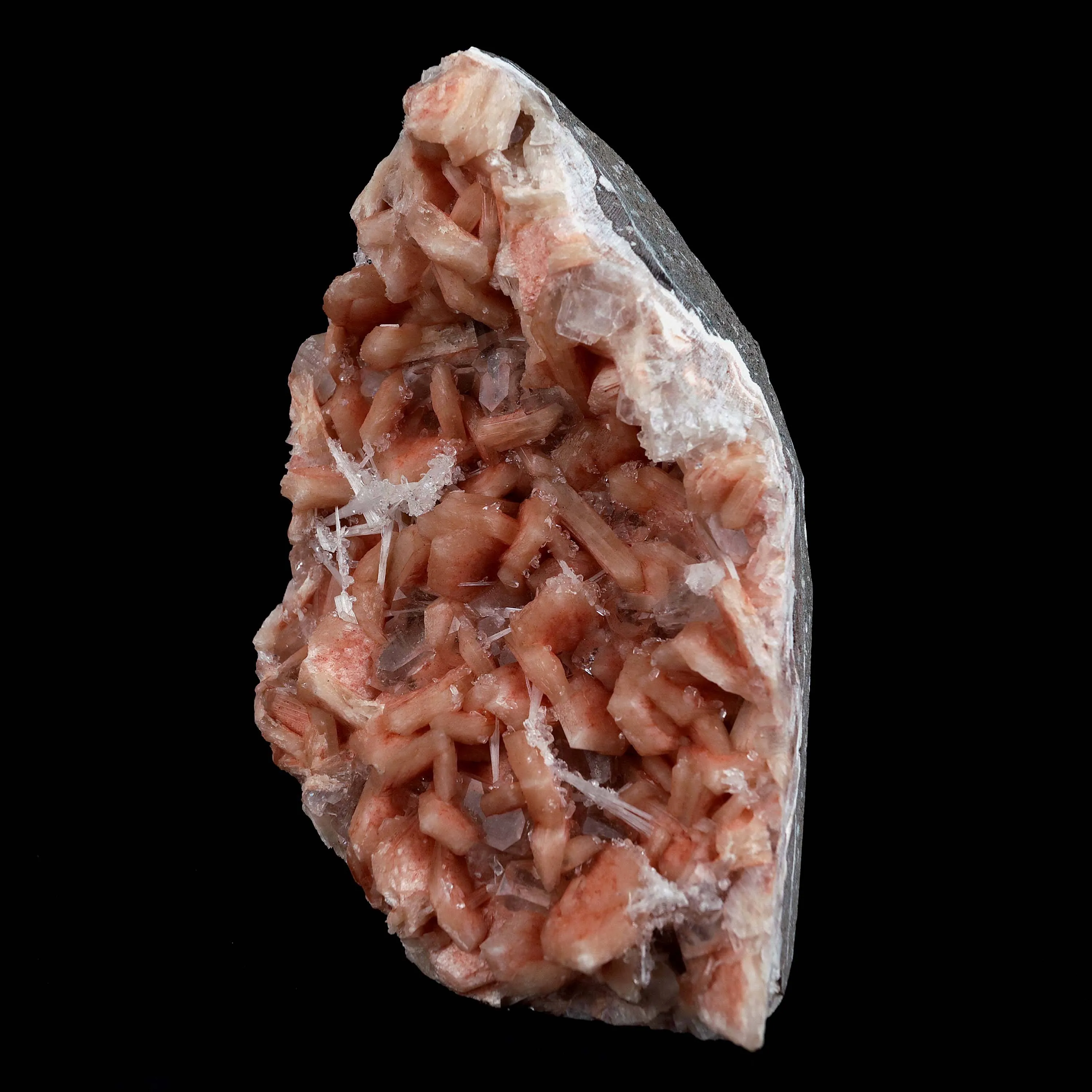 Apophyllite with Red Stilbite, Scolecite Natural Mineral Specimen - image 3