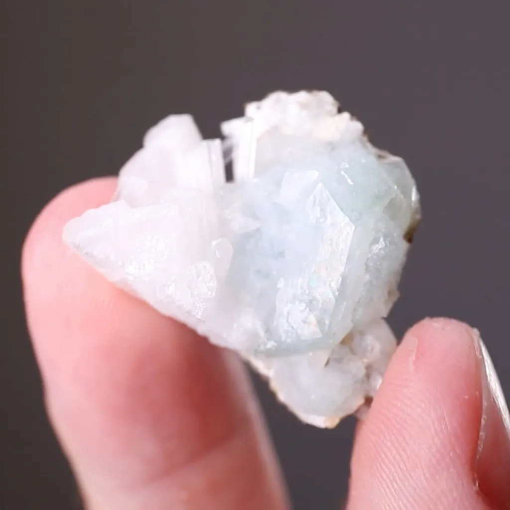 Apophyllite with Scolecite - image 2