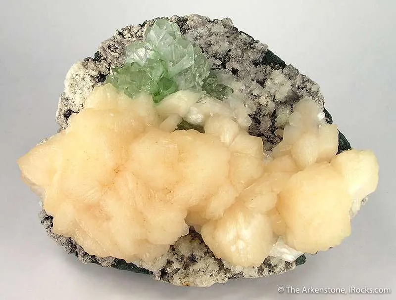 Apophyllite With Stilbite image