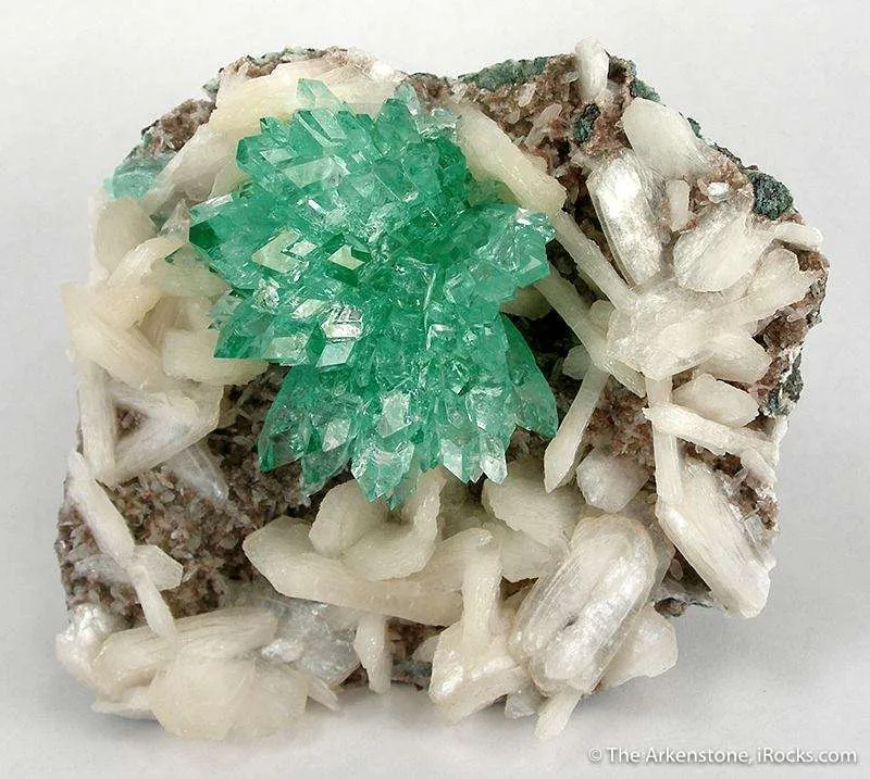 Apophyllite With Stilbite image