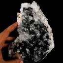 Apophyllite with Stilbite Dual Side Natural Mineral Specimen - image 9