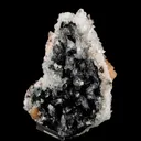 Apophyllite with Stilbite Dual Side Natural Mineral Specimen - image 7