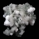 Apophyllite with Stilbite, Mordenite Natural Mesh Formation - image 1
