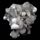 Apophyllite with Stilbite, Mordenite Natural Mesh Formation - image 3