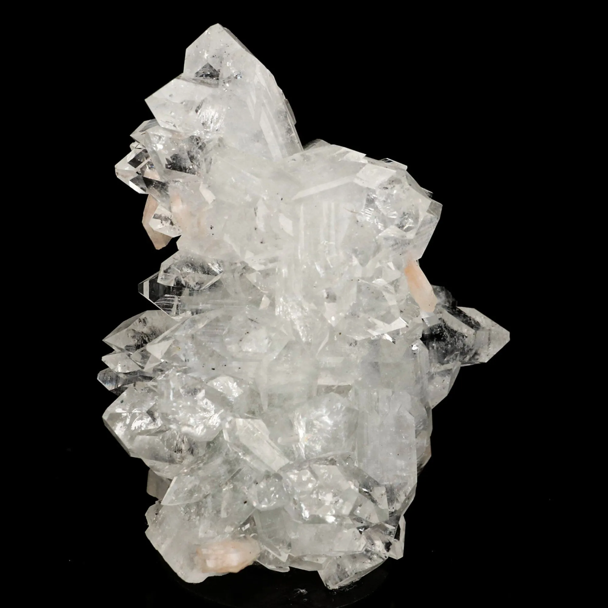 Apophyllite with Stilbite Natural Mineral Specimen - image 2