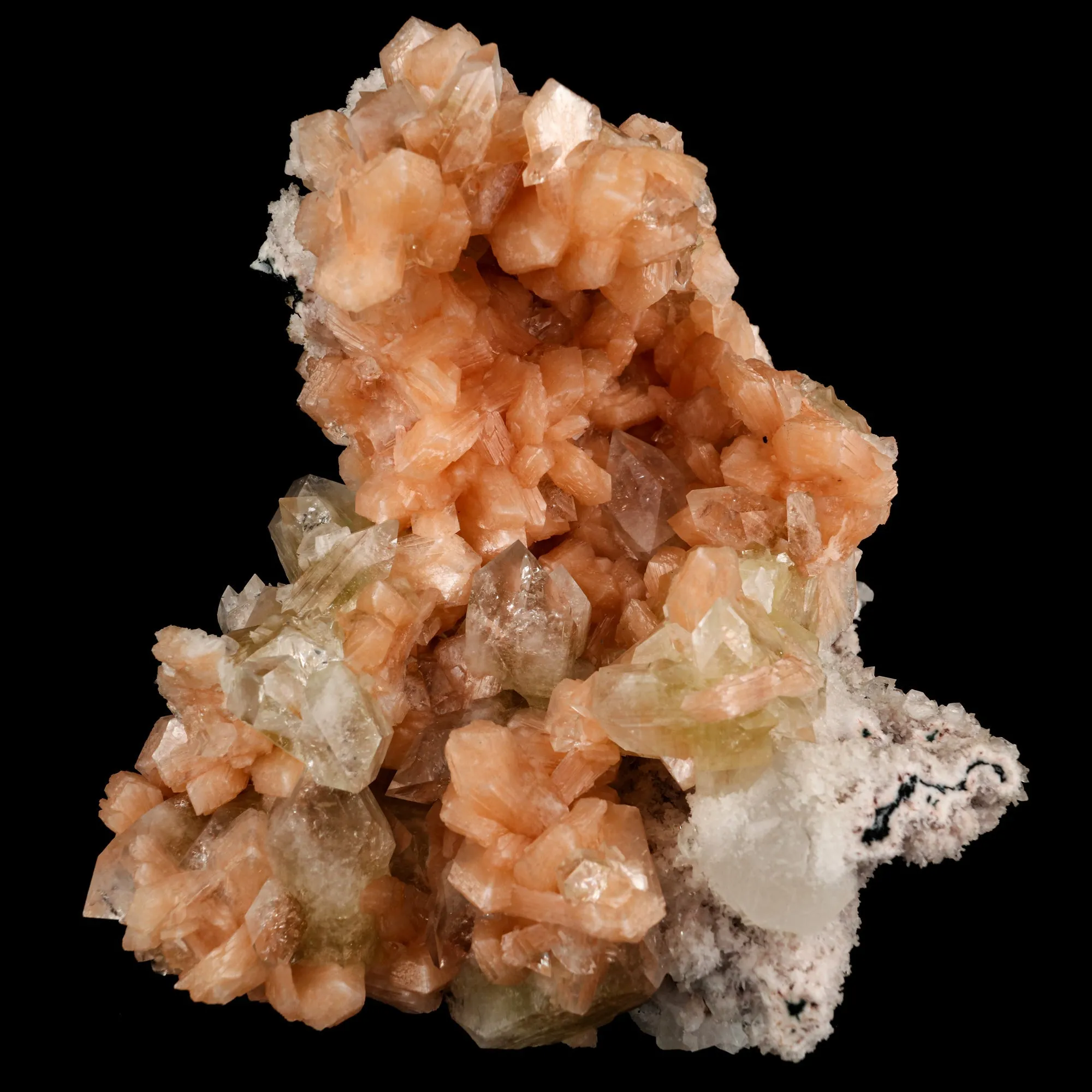 Apophyllite with Stilbite Natural Mineral Specimen - image 1