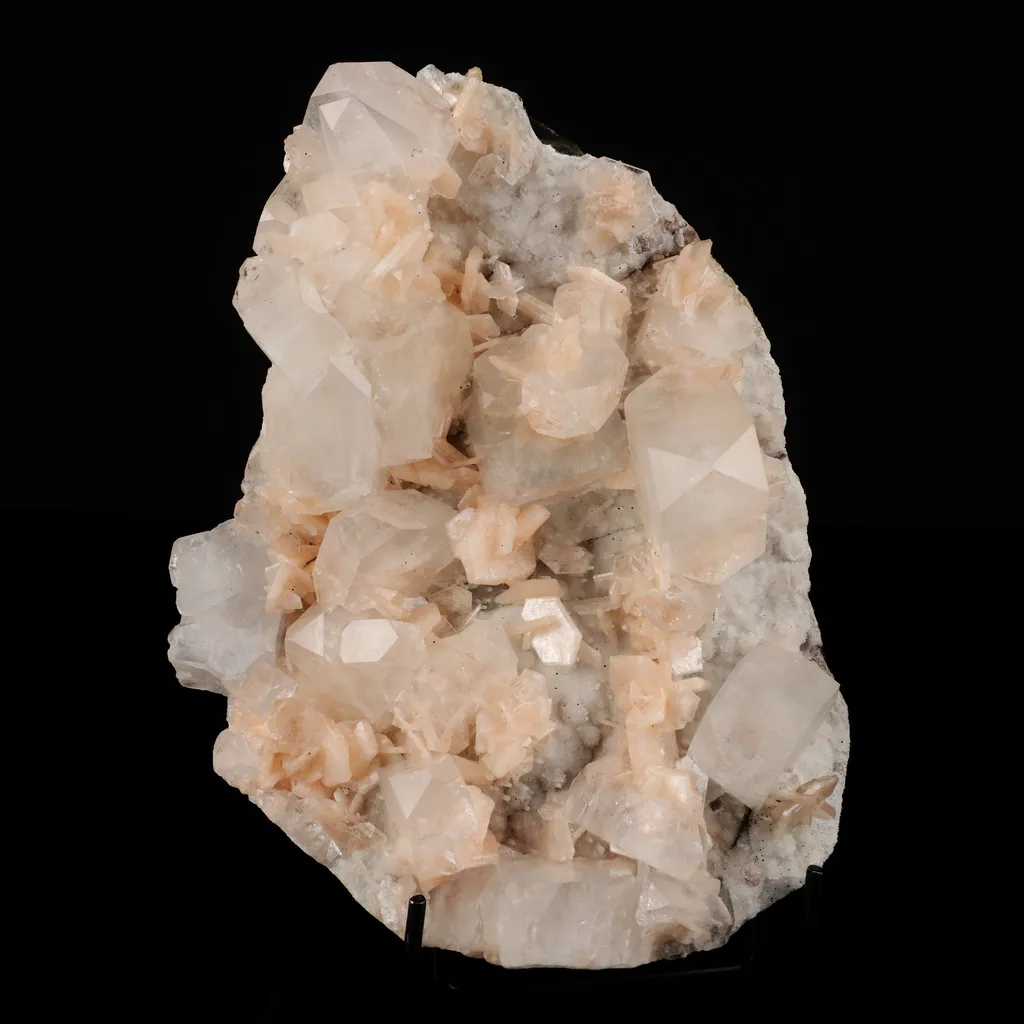 Apophyllite with Stilbite Natural Mineral Specimen image