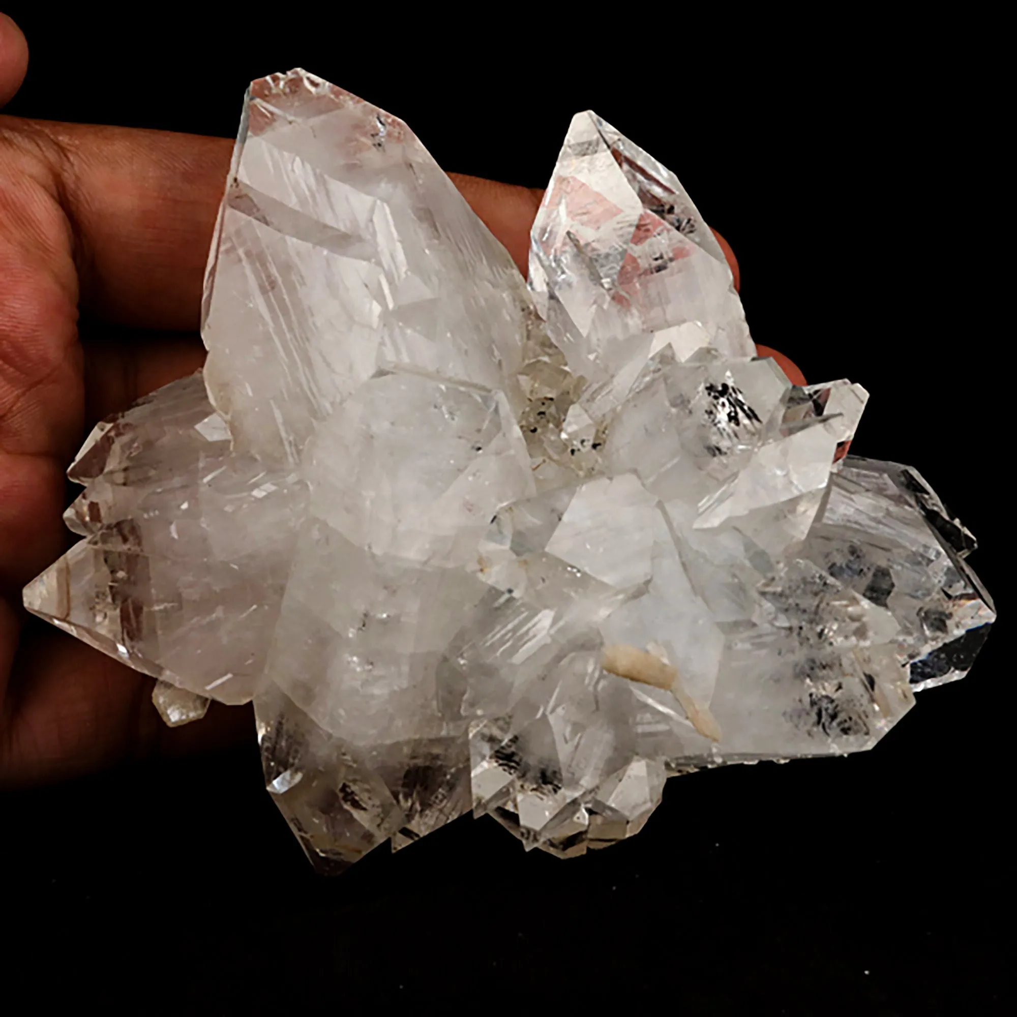Apophyllite with Stilbite Natural Mineral Specimen - image 5