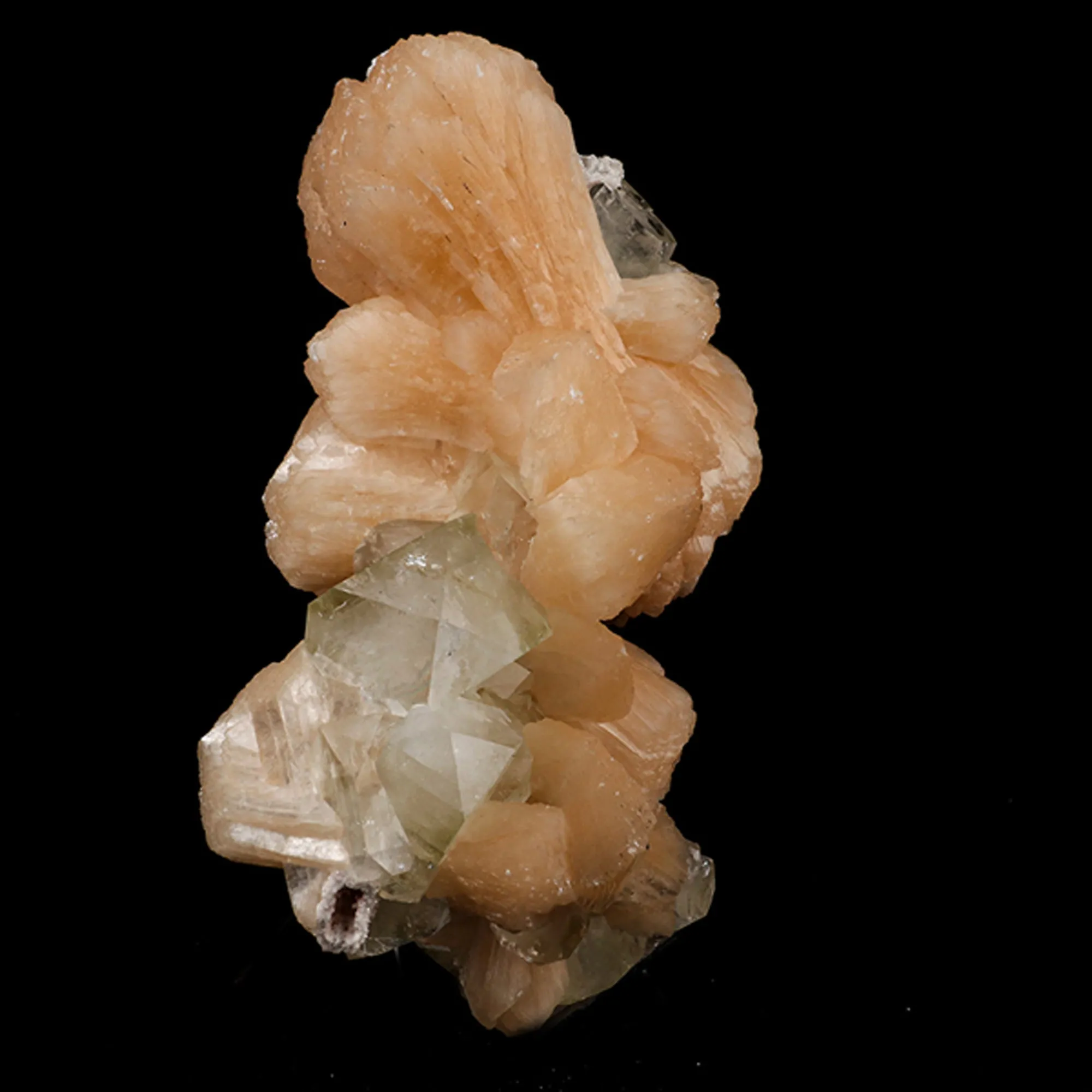 Apophyllite with Stilbite Natural Mineral Specimen - image 1