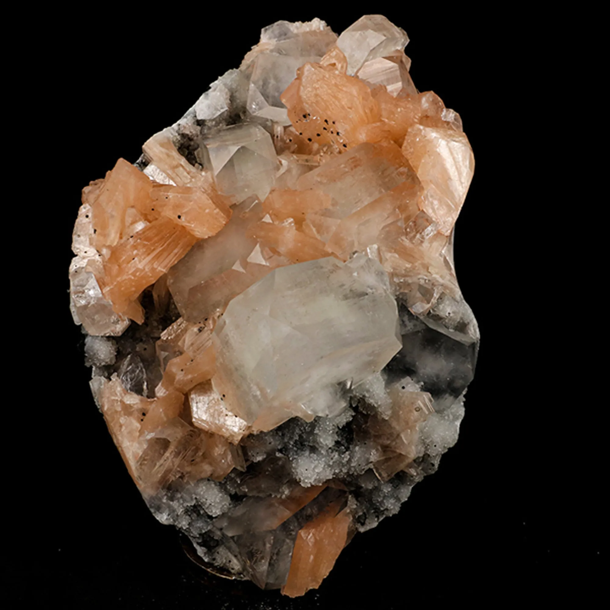 Apophyllite with Stilbite Natural Mineral Specimen - image 1