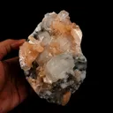 Apophyllite with Stilbite Natural Mineral Specimen - image 5