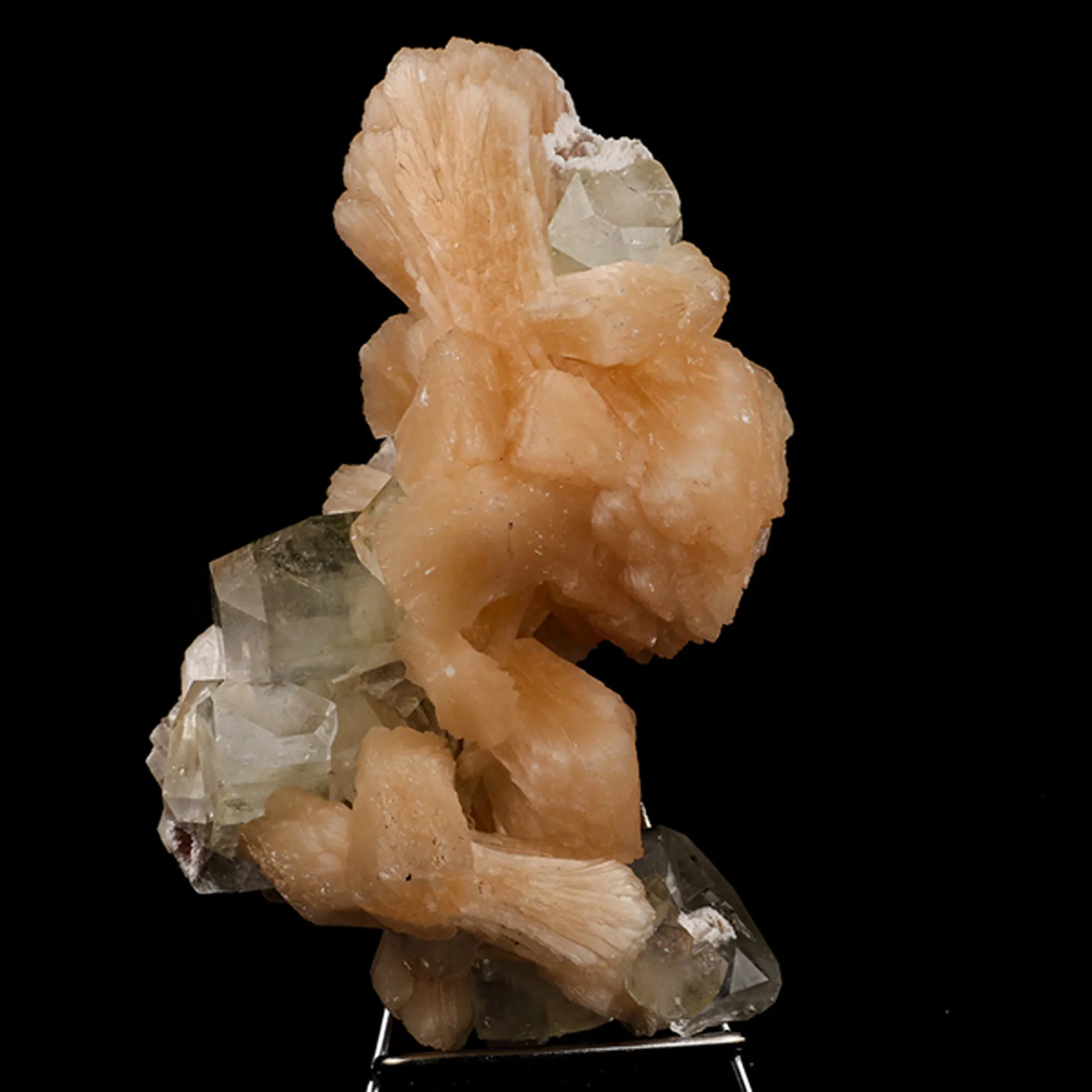 Apophyllite with Stilbite Natural Mineral Specimen - image 2