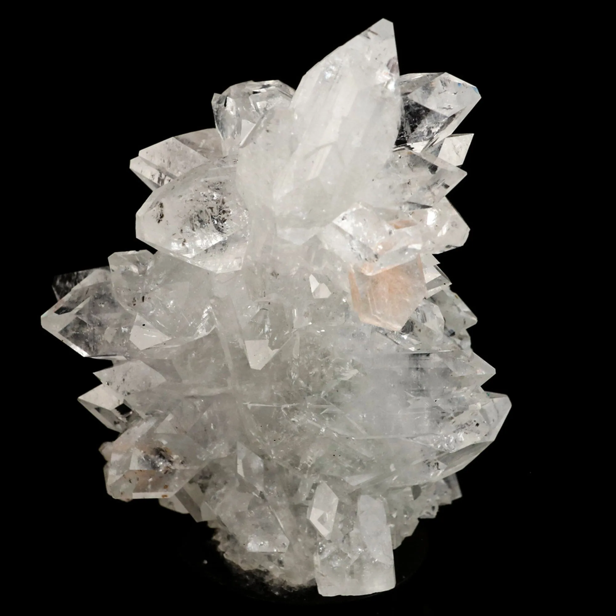 Apophyllite with Stilbite Natural Mineral Specimen - image 4