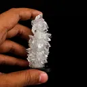 Apophyllite with Stilbite Natural Mineral Specimen - image 4