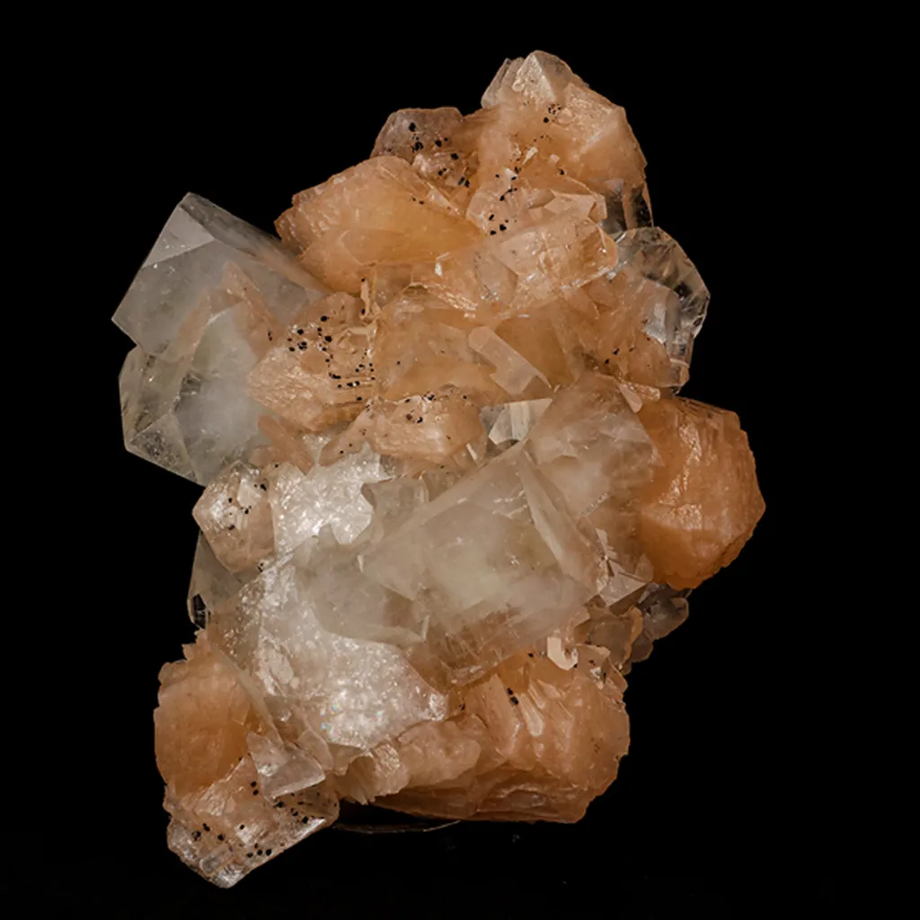 Apophyllite with Stilbite Natural Mineral Specimen image