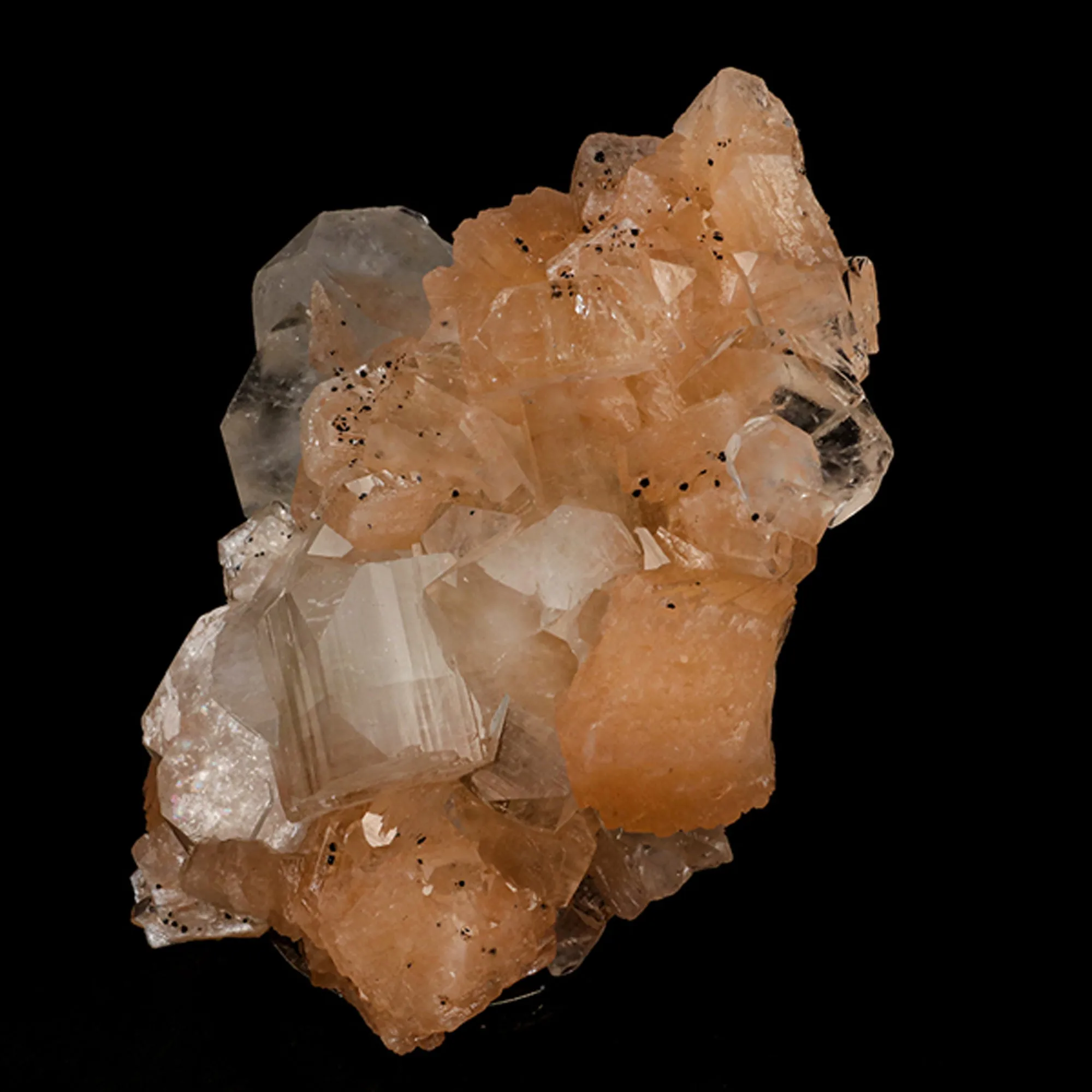 Apophyllite with Stilbite Natural Mineral Specimen - image 3