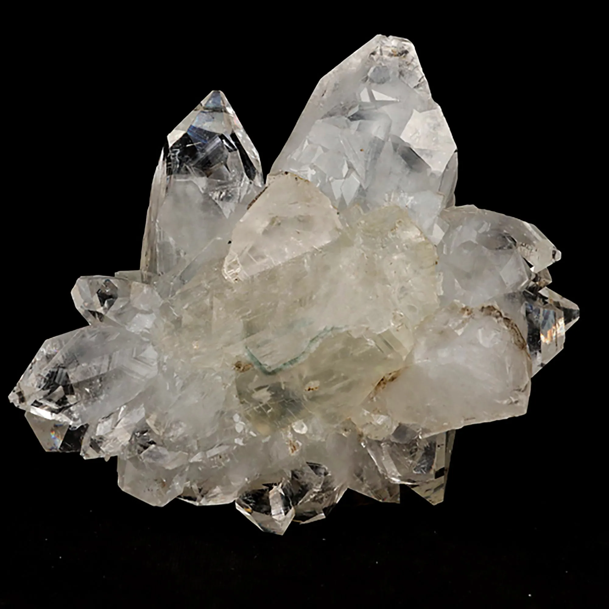 Apophyllite with Stilbite Natural Mineral Specimen - image 4