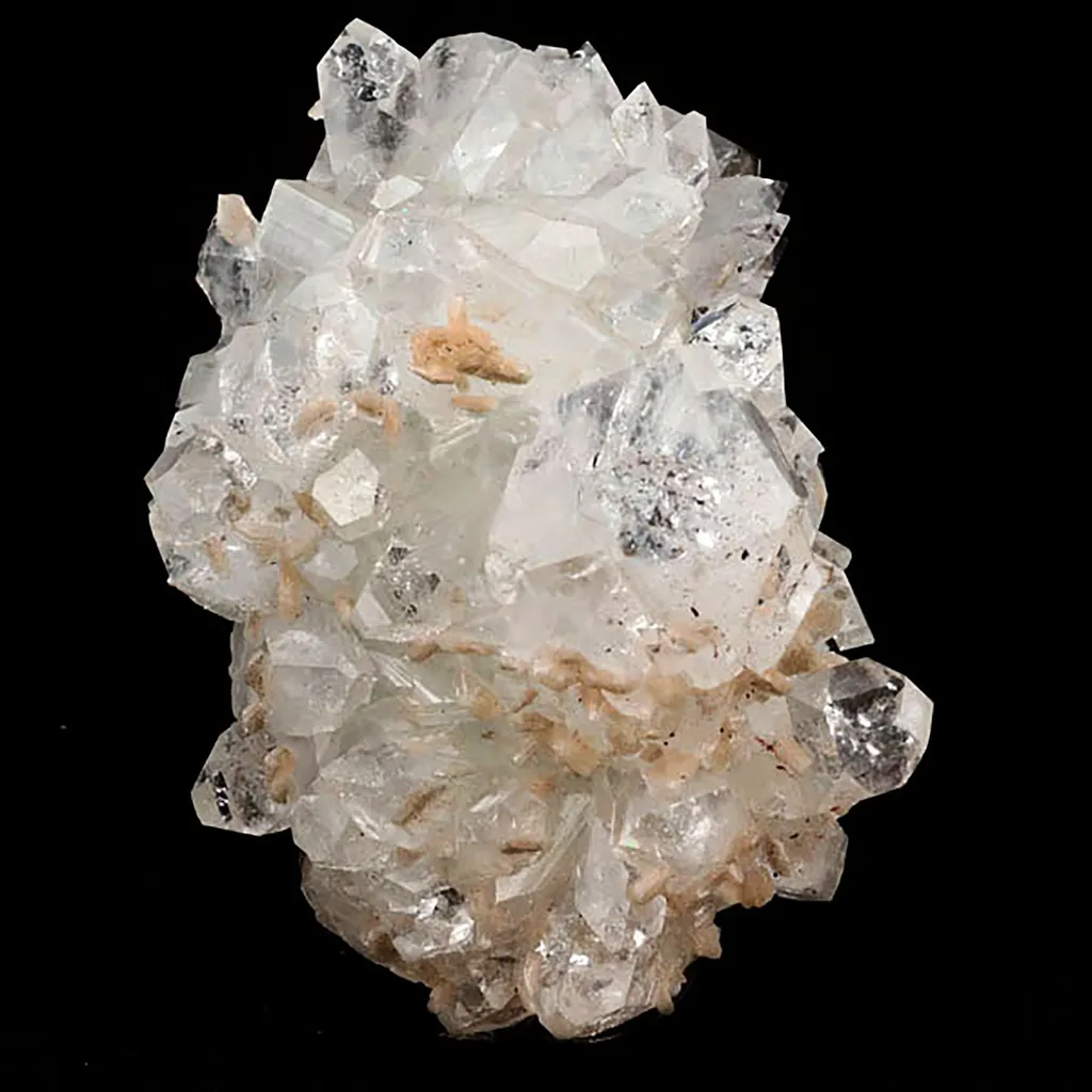 Apophyllite with Stilbite Natural Mineral Specimen image