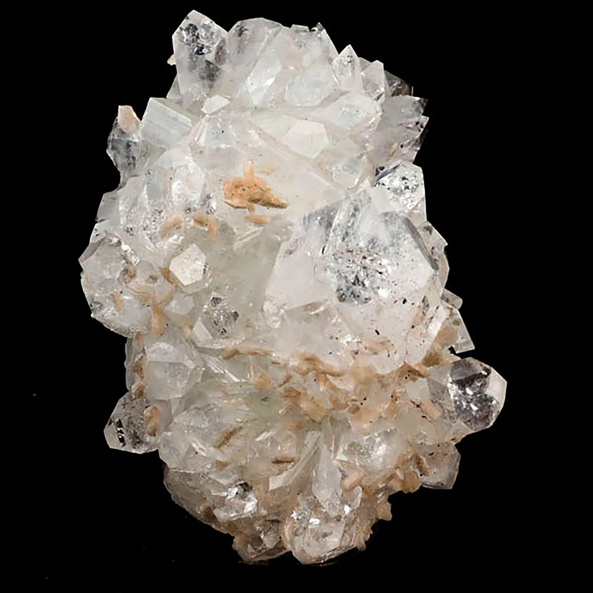 Apophyllite with Stilbite Natural Mineral Specimen - image 1