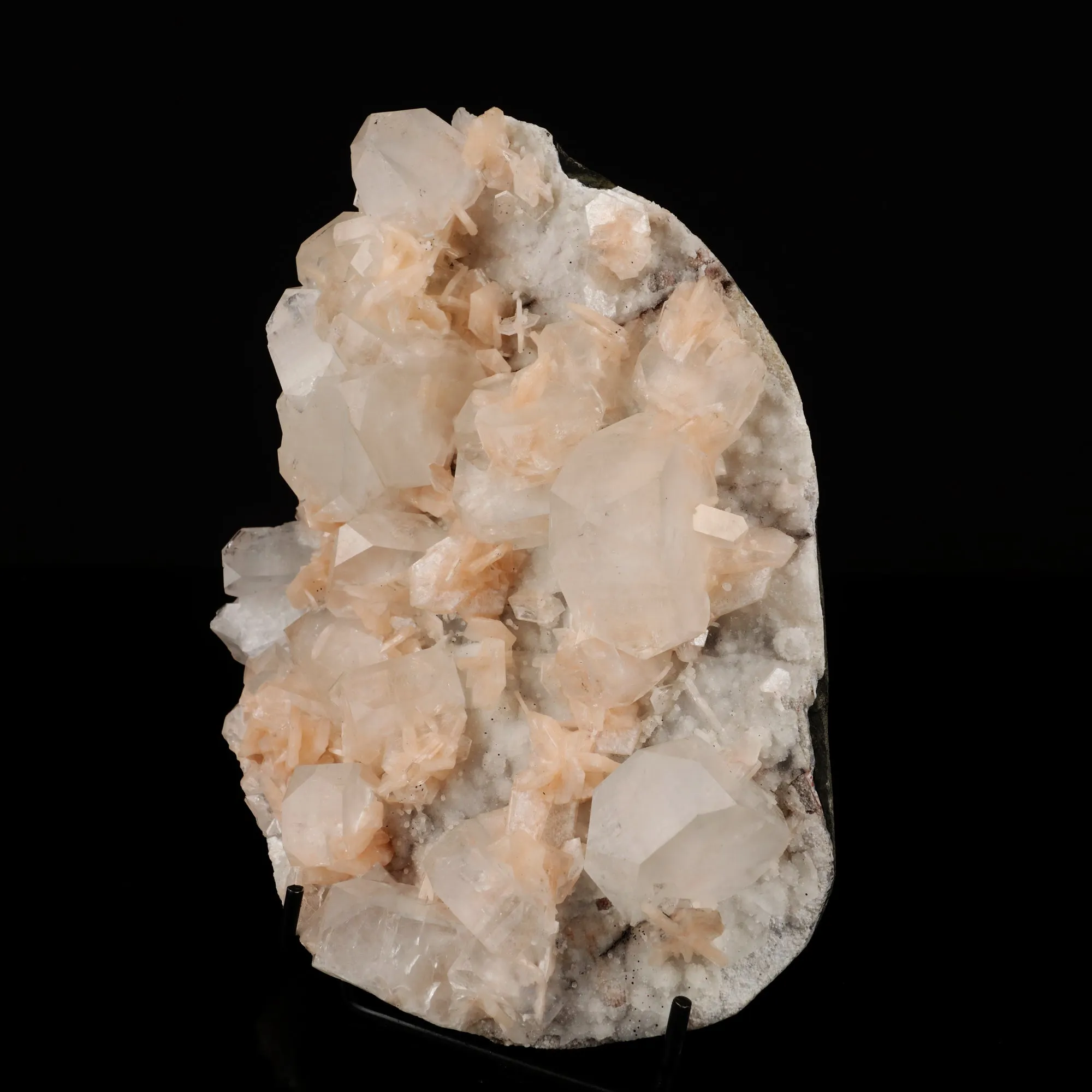 Apophyllite with Stilbite Natural Mineral Specimen - image 3