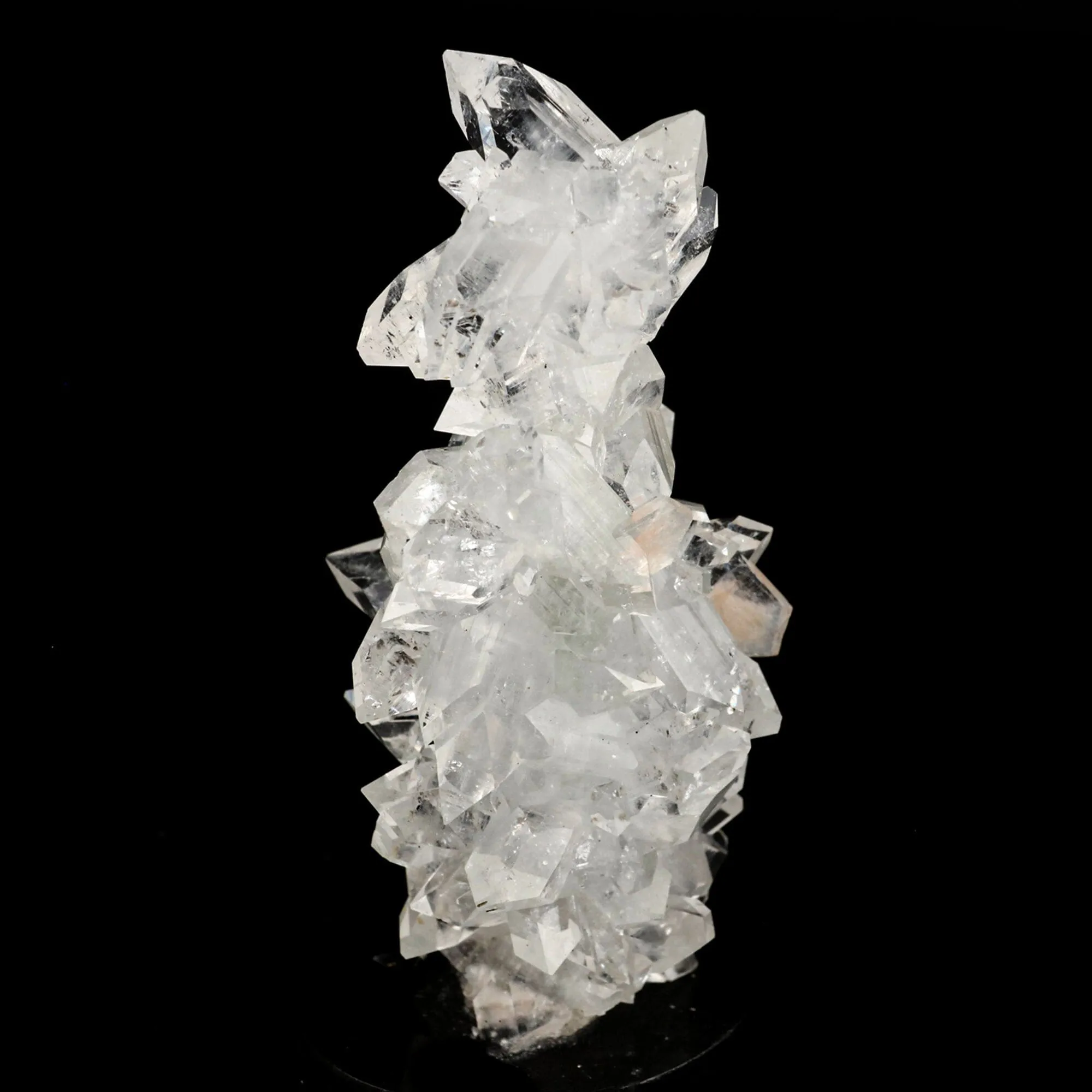 Apophyllite with Stilbite Natural Mineral Specimen - image 3