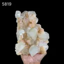 Apophyllite with Stilbite Self Standing Natural Mineral Specimen - image 6