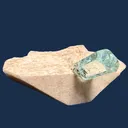 Aquamarin from Pakistan, Gilgit-Baltistan, Distrikt Shigar, Braldu Tal, Dassu - image 2