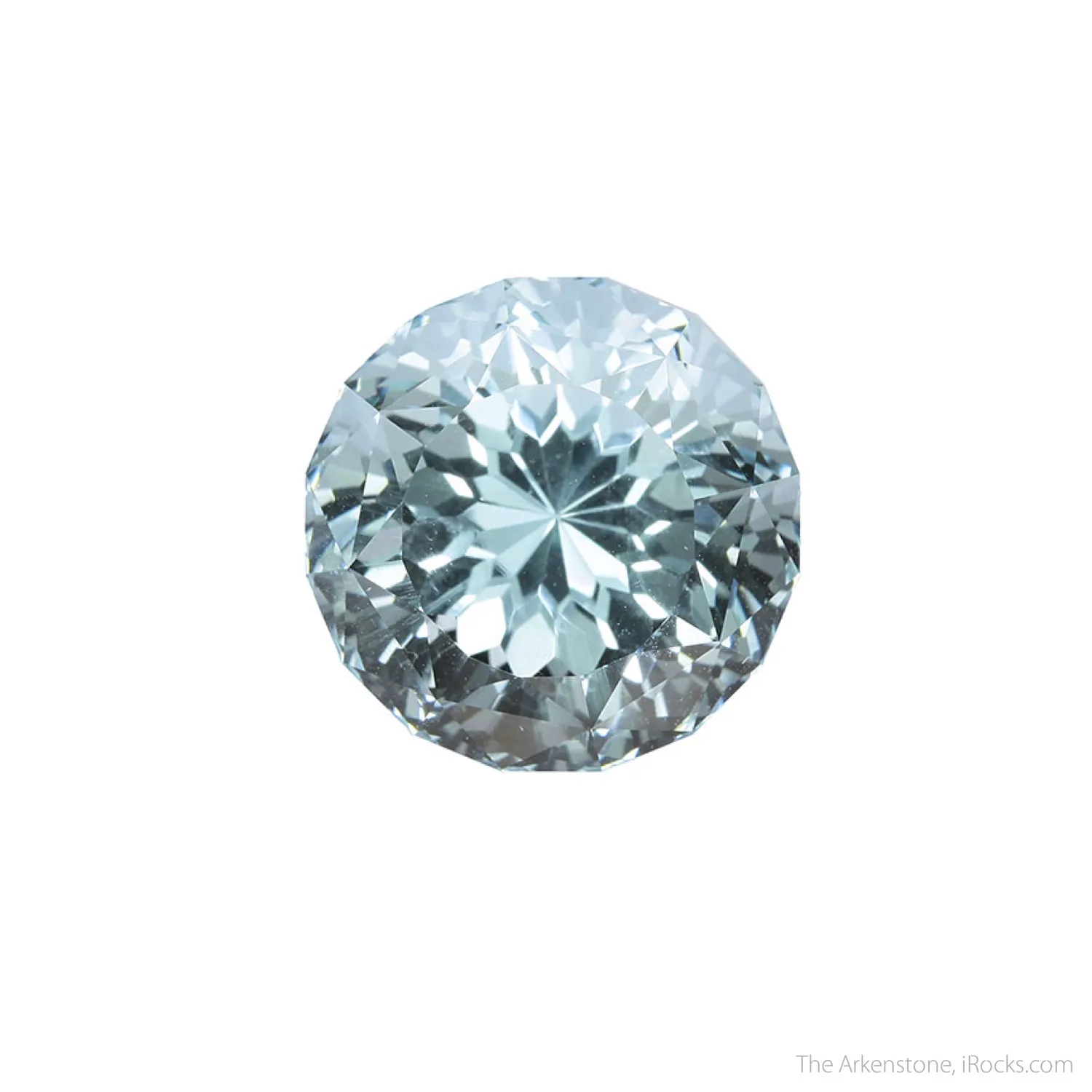 Aquamarine (3 piece rough and cut set) - image 2