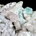 Aquamarine, Apatite, Quartz And Mica On Feldspar From Pakistan - image 6
