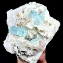 Aquamarine, Apatite, Quartz And Mica On Feldspar From Pakistan - image 5