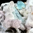 Aquamarine, Apatite, Quartz And Mica On Feldspar From Pakistan - image 10