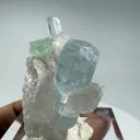 Aquamarine, Beryl, Fluorite from Pakistan - image 2