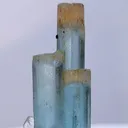 Aquamarine Beryl with Quartz Crystal - image 3