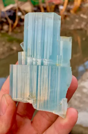 Aquamarine crystal - image 2