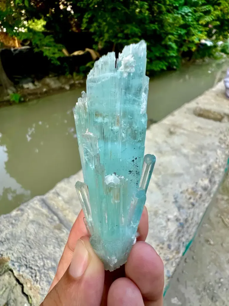 Aquamarine Crystal from Pakistan image