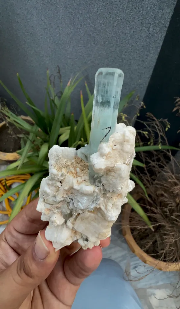 Aquamarine Crystal from Pakistan image