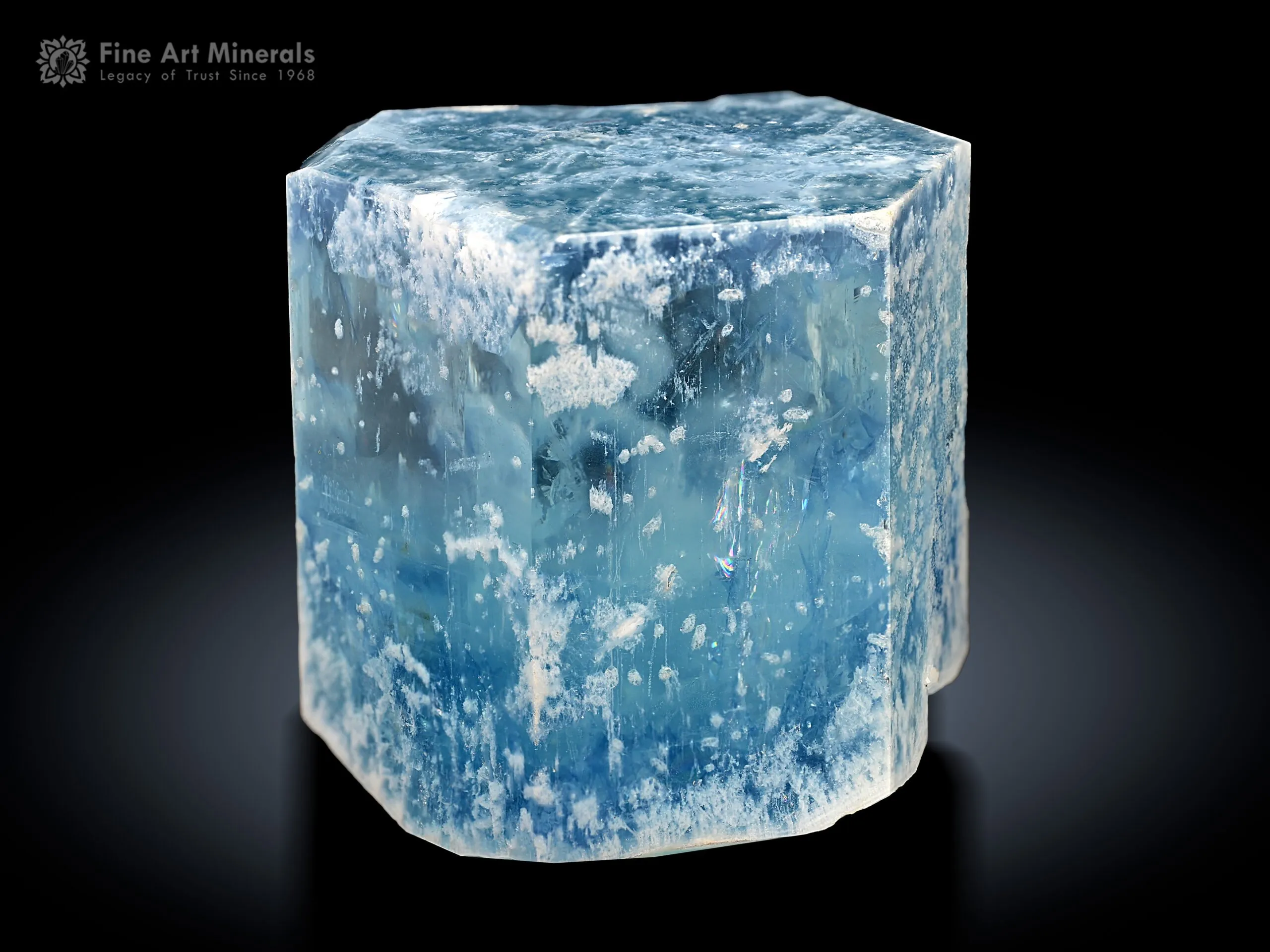 Aquamarine Crystal from Shigar Pakistan - image 1