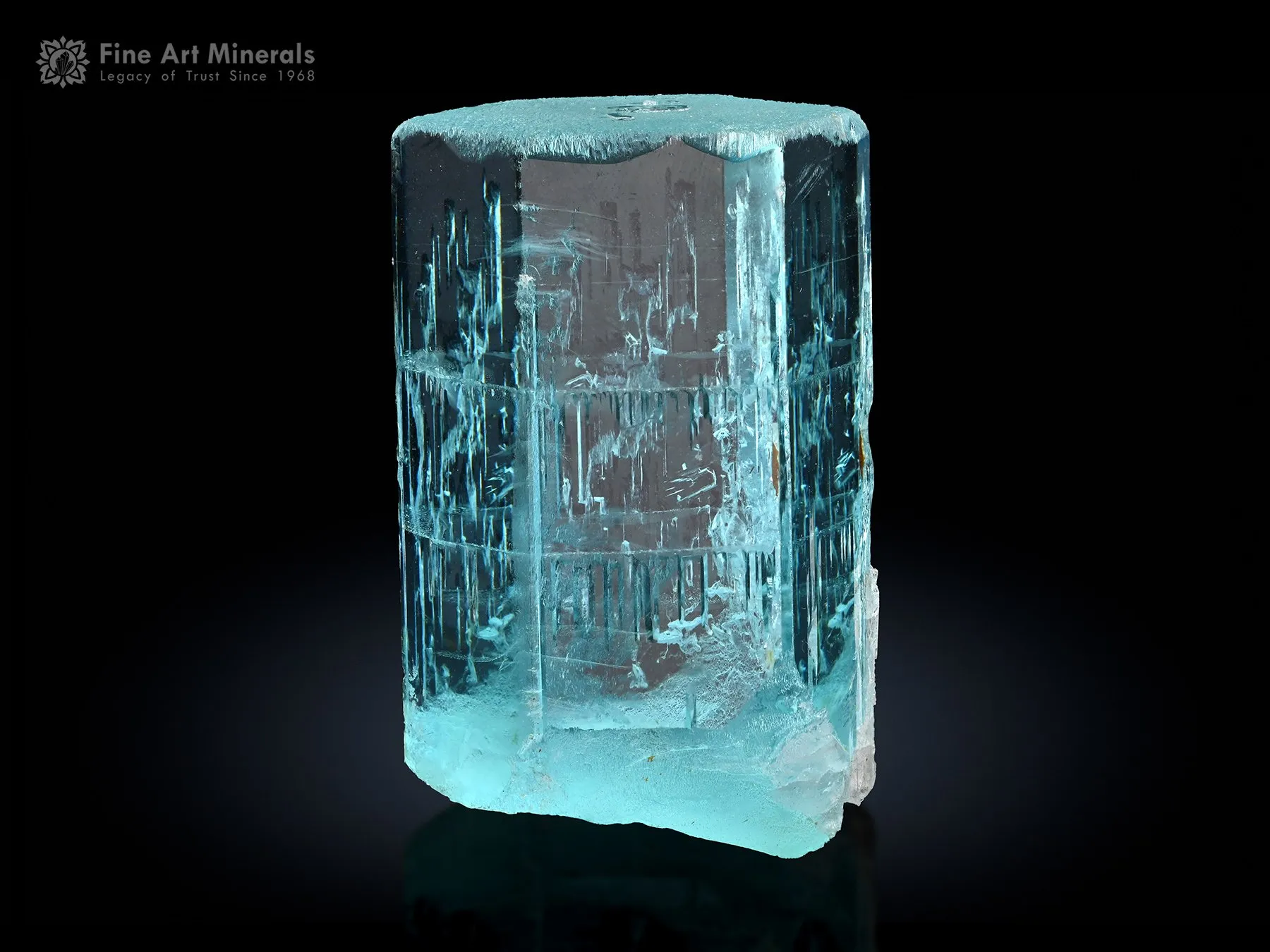 Aquamarine Crystal from Shigar Pakistan - image 2
