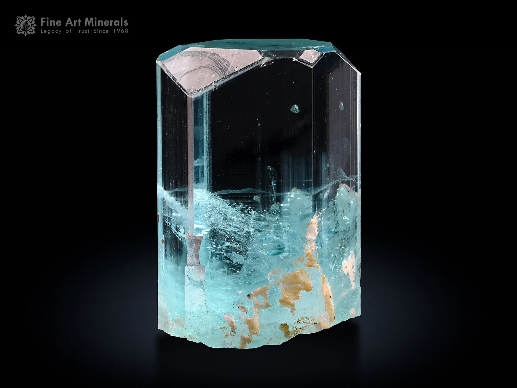 Aquamarine Crystal from Shigar Valley Pakistan - image 1