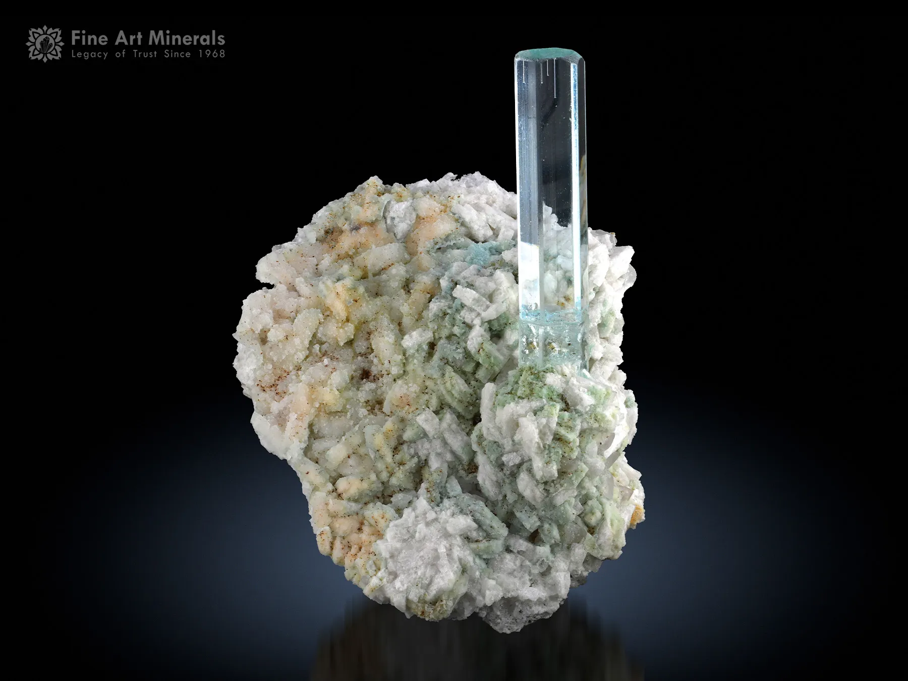 Aquamarine Crystal from Skardu Pakistan - image 1