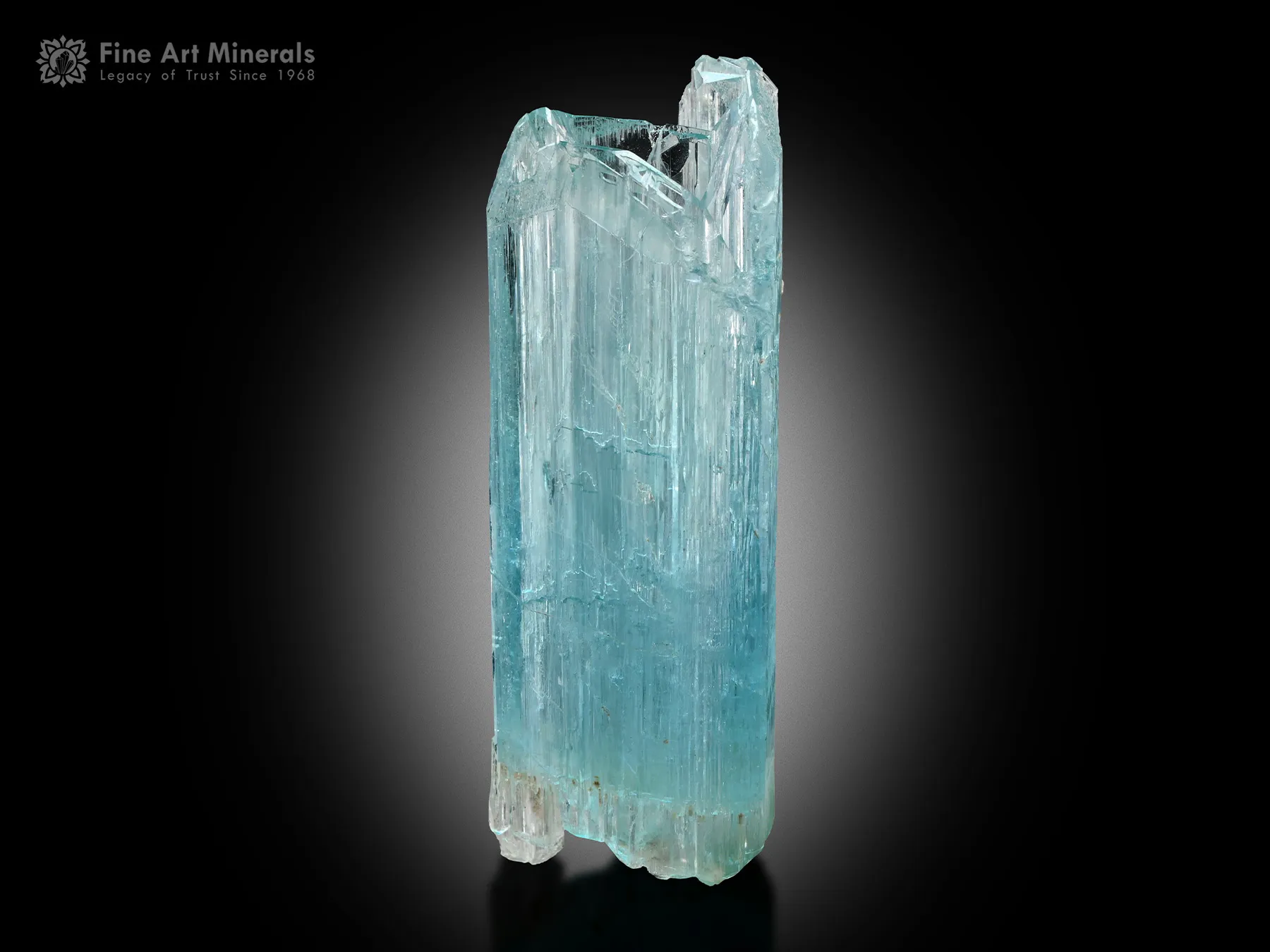 Aquamarine Crystal from Skardu Pakistan - image 1