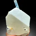 Aquamarine Crystal on Microcline Feldpsar with Quartz from Shigar valley Skardu Pakistan, 2465 g - image 5