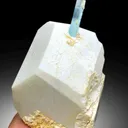 Aquamarine Crystal on Microcline Feldpsar with Quartz from Shigar valley Skardu Pakistan, 2465 g - image 1