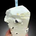 Aquamarine Crystal on Microcline Feldpsar with Quartz from Shigar valley Skardu Pakistan, 2465 g - image 8