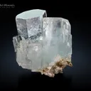 Aquamarine crystals Lot from Pakistan - image 2