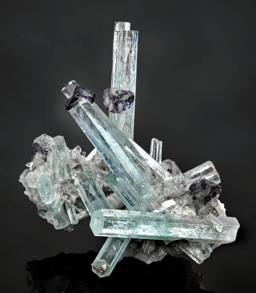 Aquamarine, Fluorite image