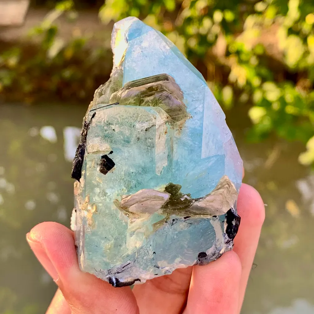 Aquamarine from Afghanistan image