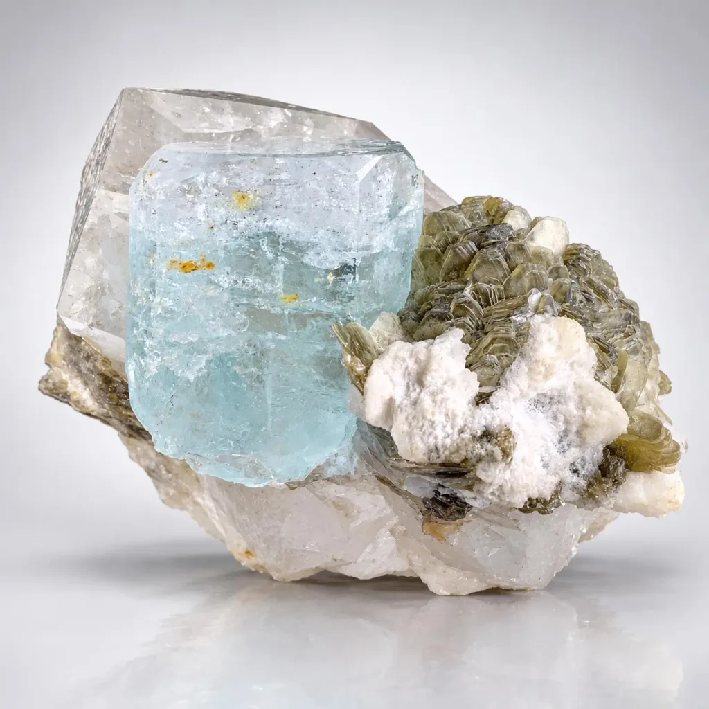 Aquamarine from Afghanistan image